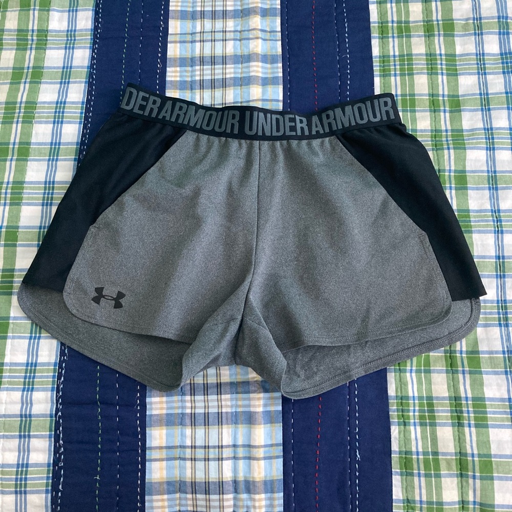 Under Armour Play Up 2.0 Sweat Wicking Athletic Shorts